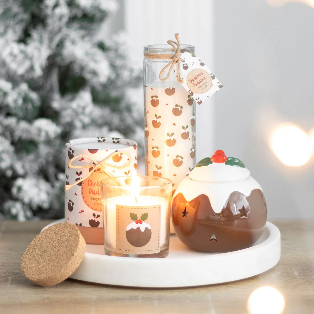 Vela de Navidad - Christmas Pudding