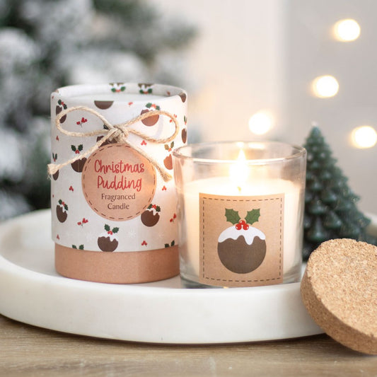 Vela de Navidad - Christmas Pudding