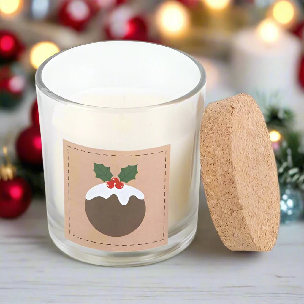 Vela de Navidad - Christmas Pudding