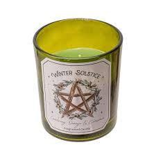 Vela para Solsticio de Invierno - Arándano, Naranja y Canela