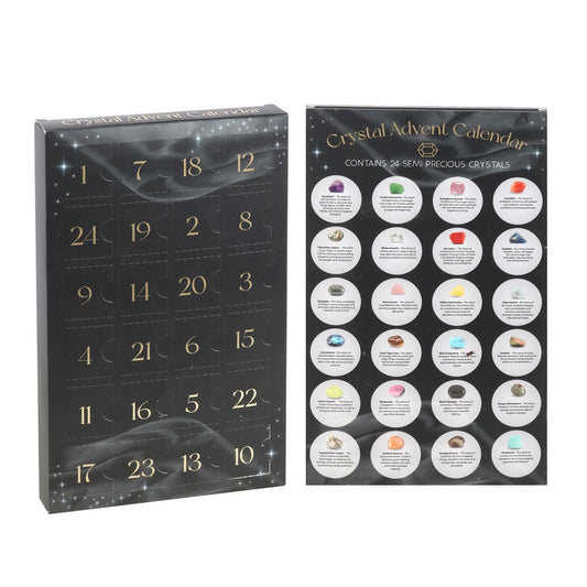 Calendario Adviento con 24 Cristales